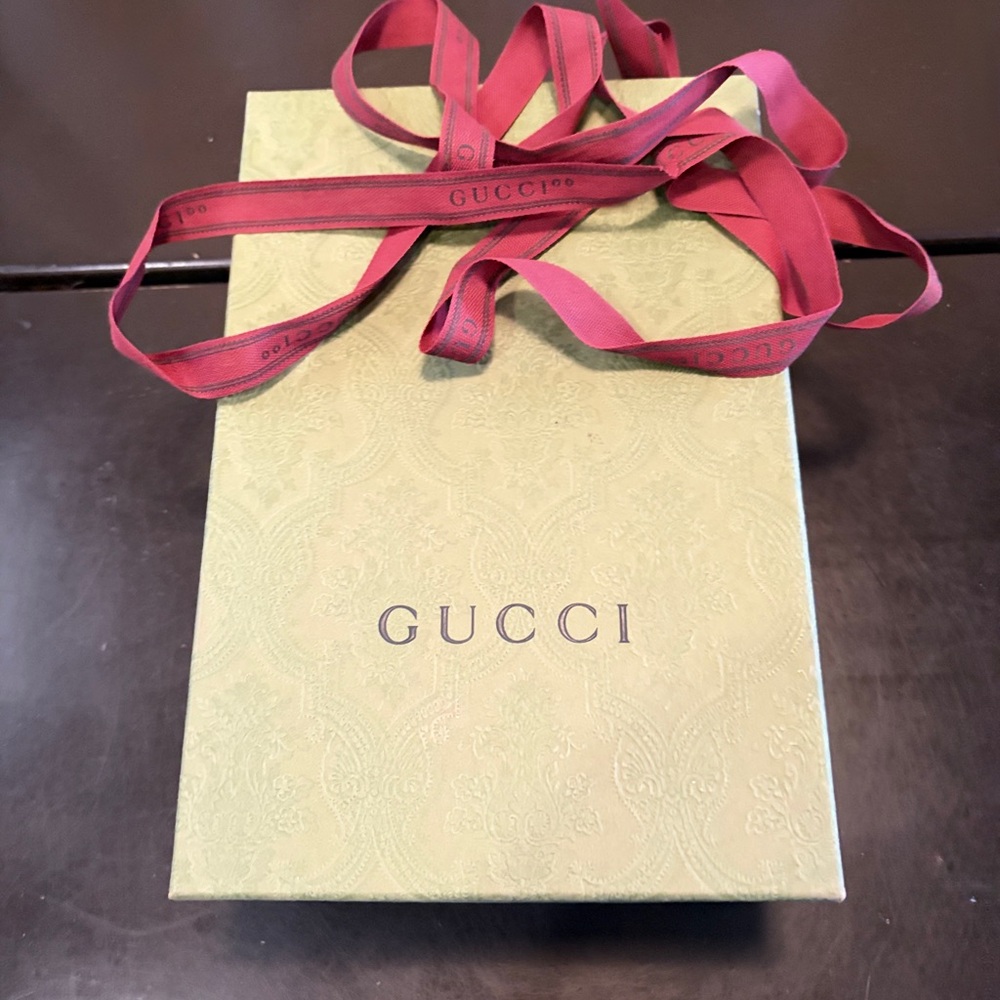 Gucci Beige Brown GG Canvas Mini Crossbody Backpack with Yellow Handle - Picture 10 of 12